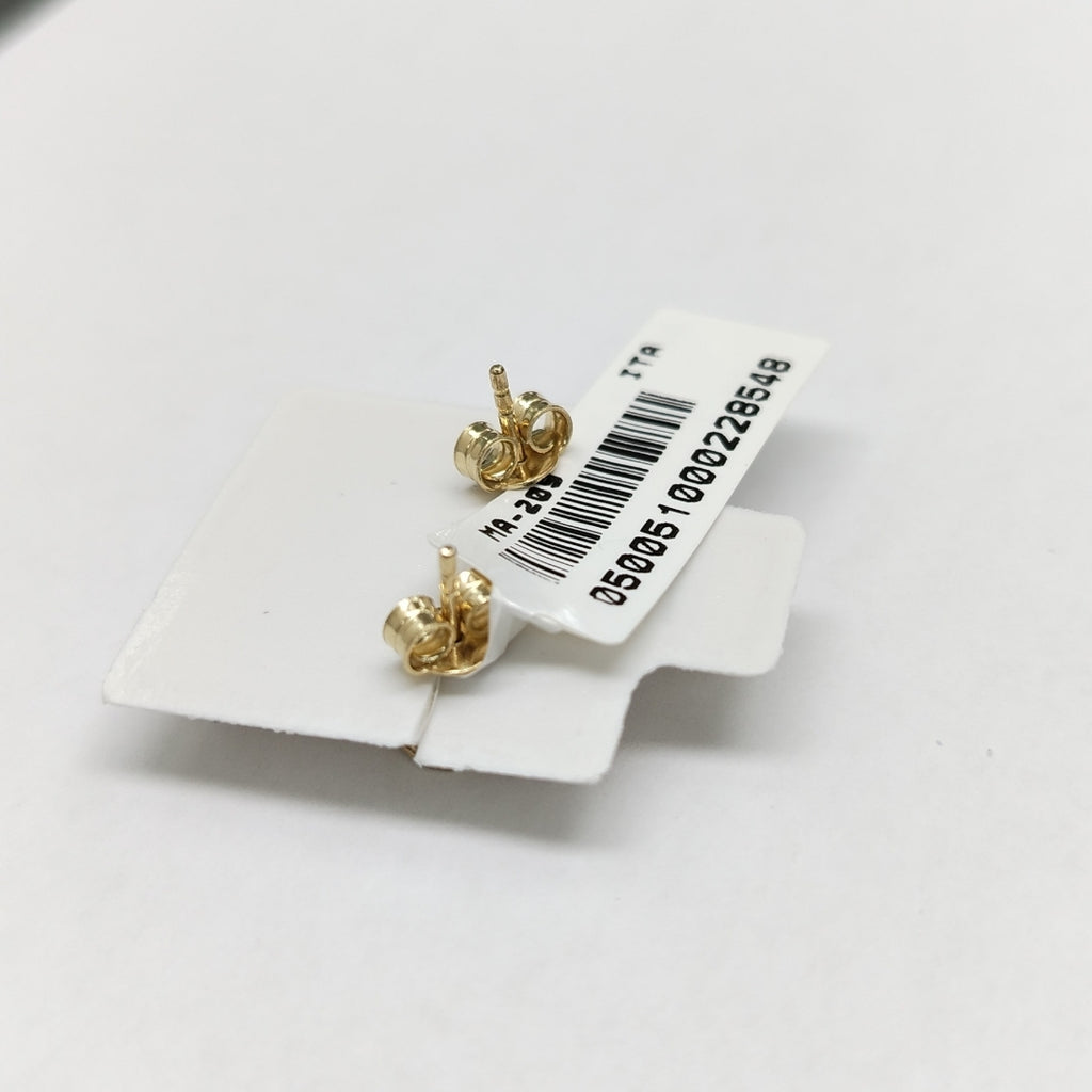 BROQUELES ORO 14K 1.6 (NUEVO)