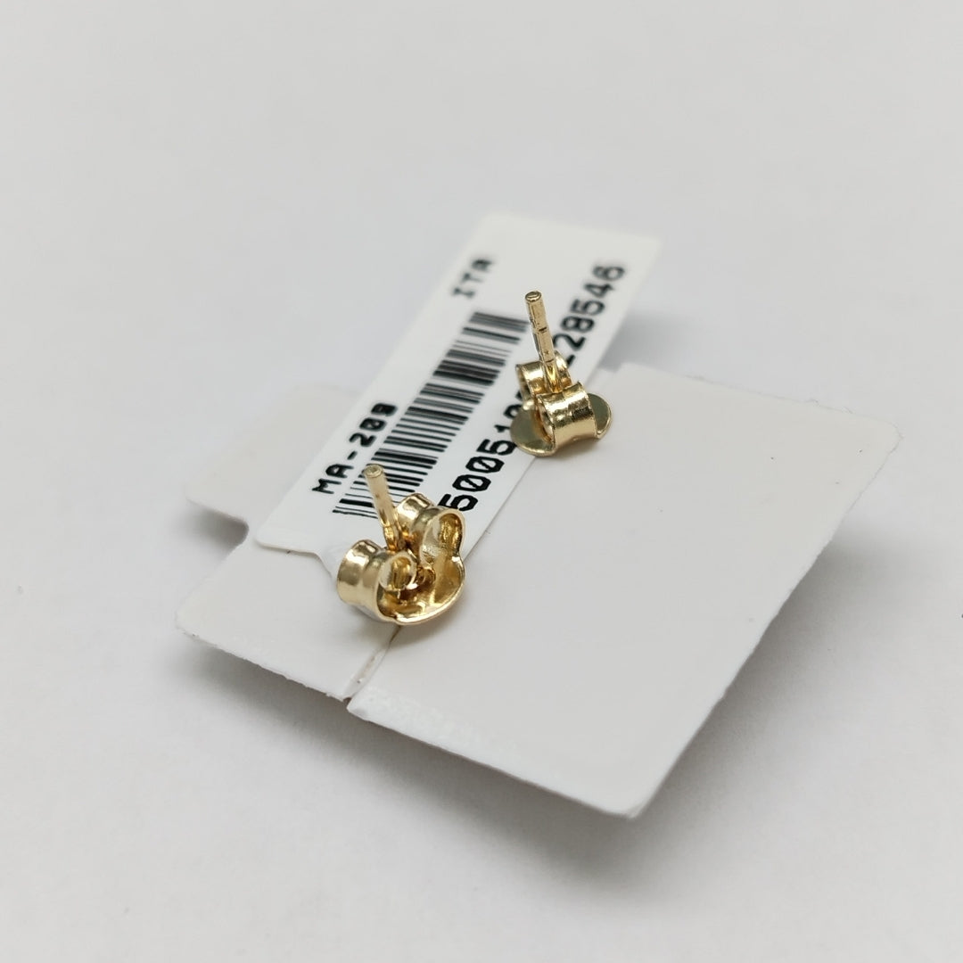 BROQUELES ORO 14K 1.7 (NUEVO)