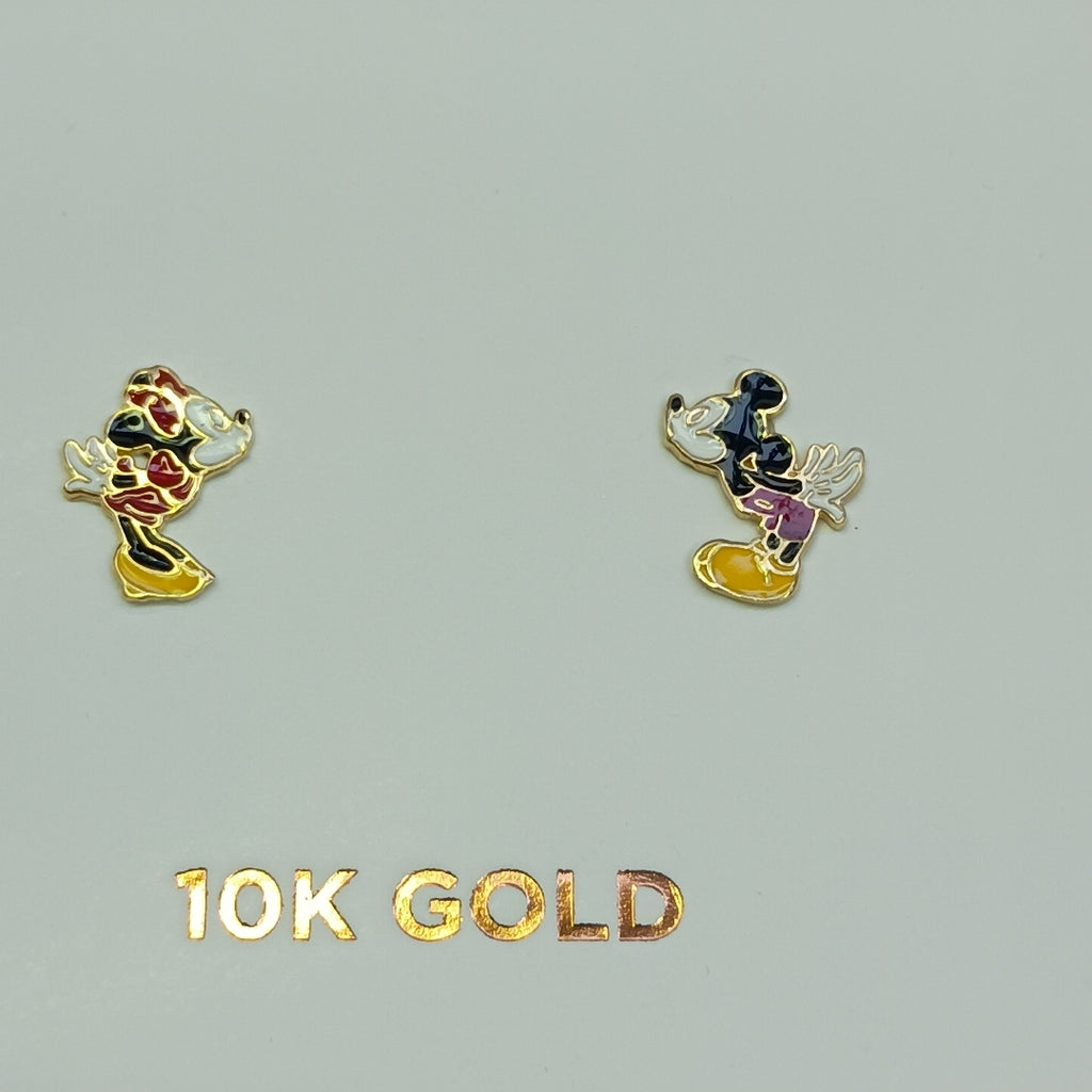 BROQUELES ORO 10K 1 (NUEVO)