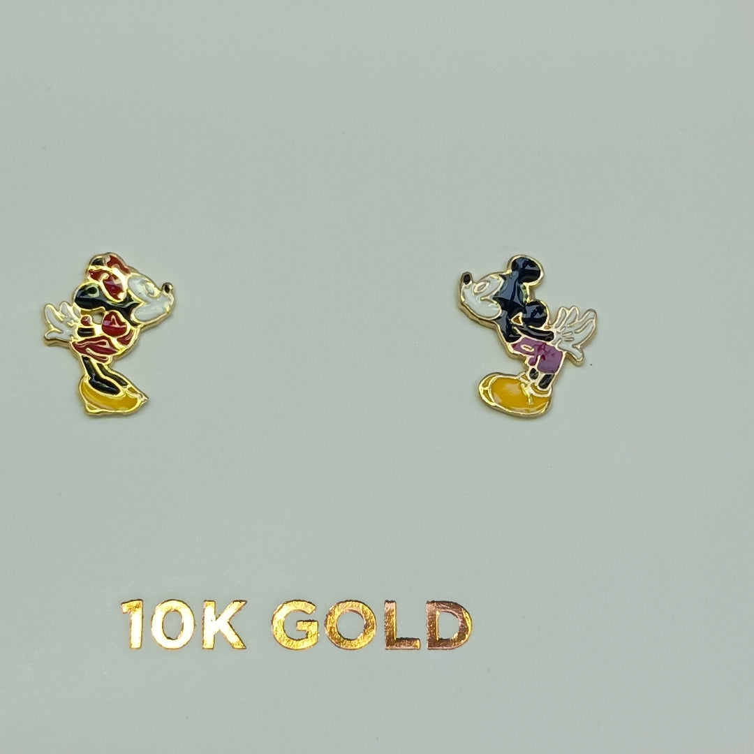 BROQUELES ORO 10K 1 (NUEVO)