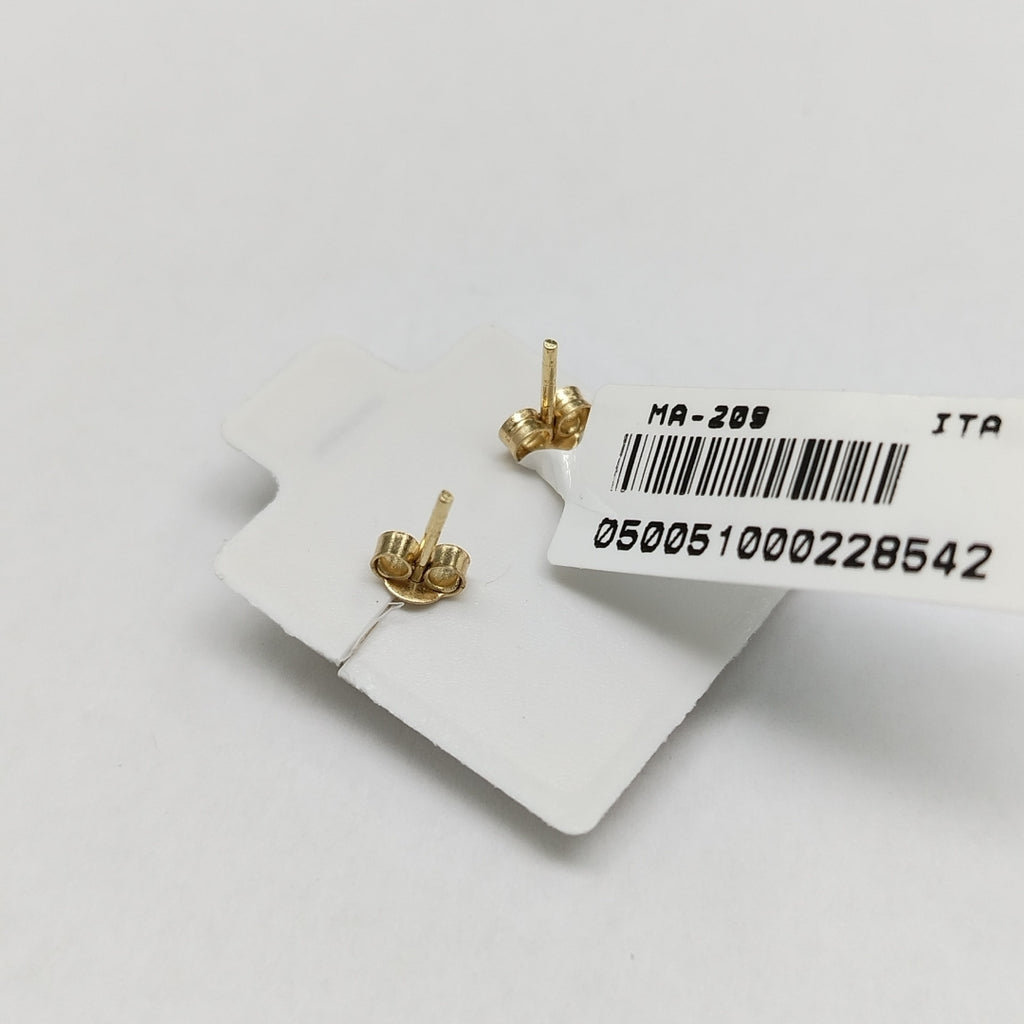 BROQUELES ORO 14K 1.2 (NUEVO)