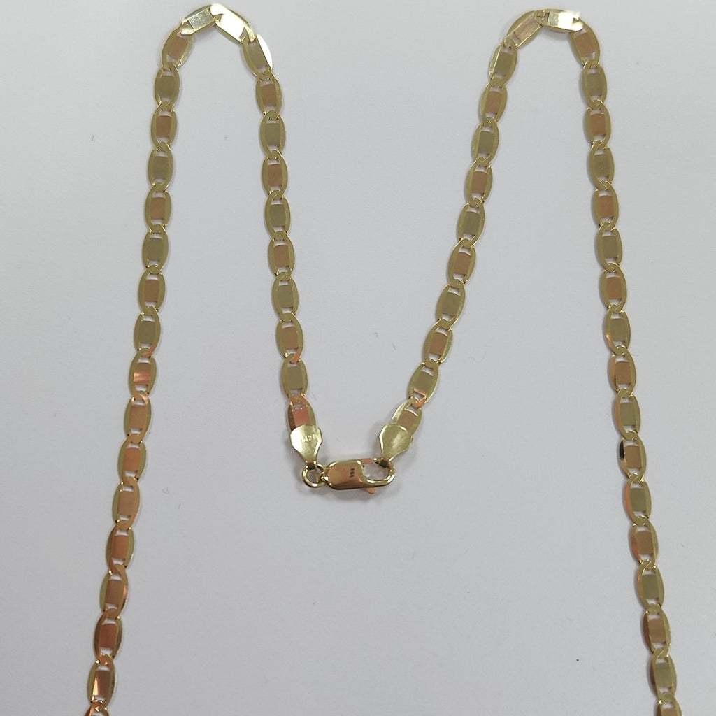 CADENAS VALENTINA/ESPEJO ORO 14K 10.7 (NUEVO)