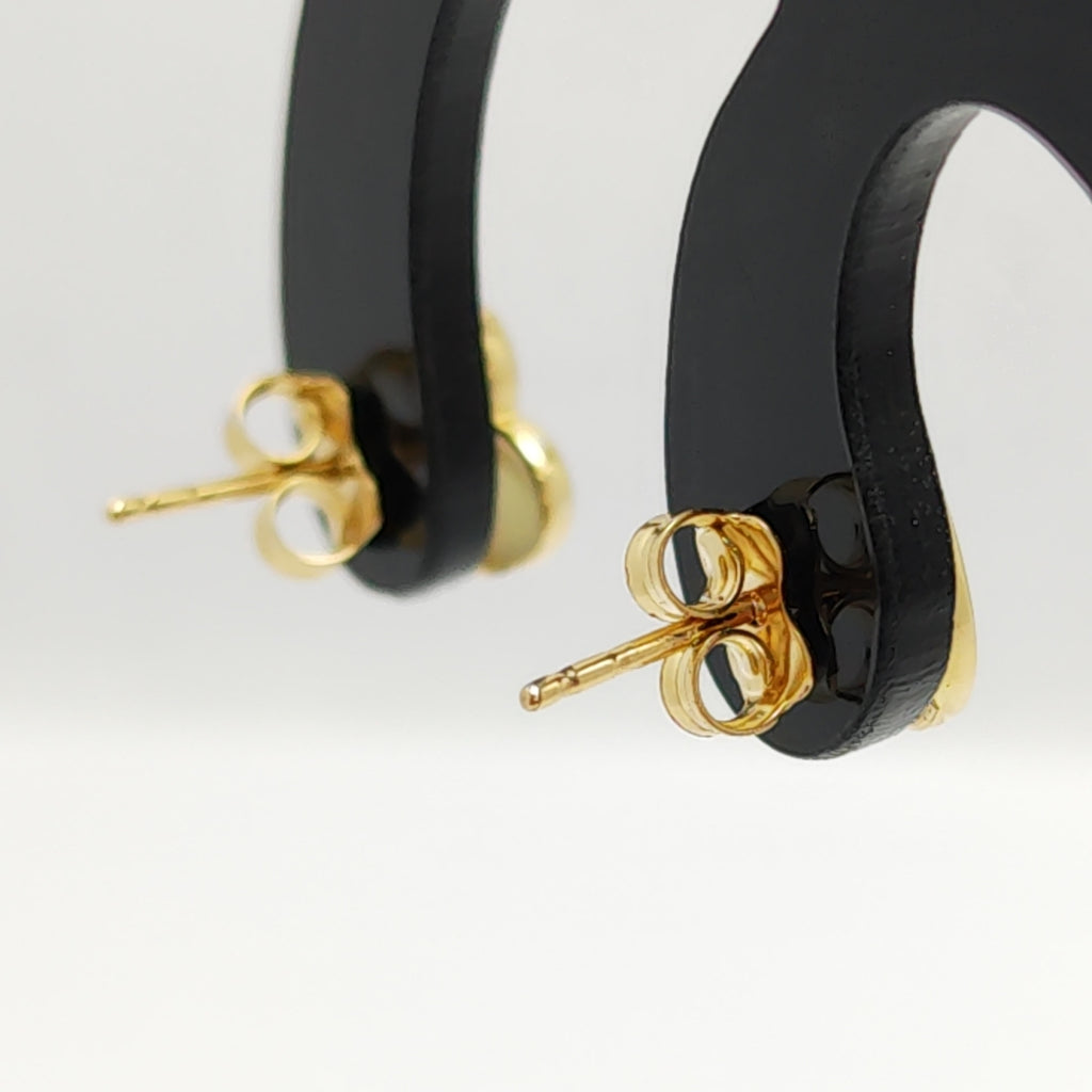 BROQUELES ORO 14K 1.1 (NUEVO)