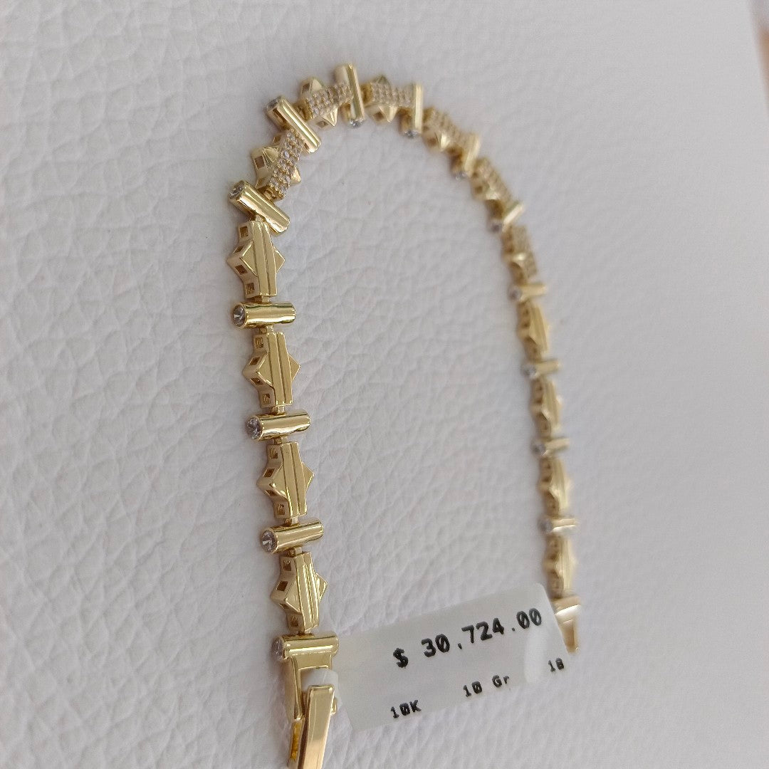 PULSERAS DAMA ORO 10K 10 (NUEVO)