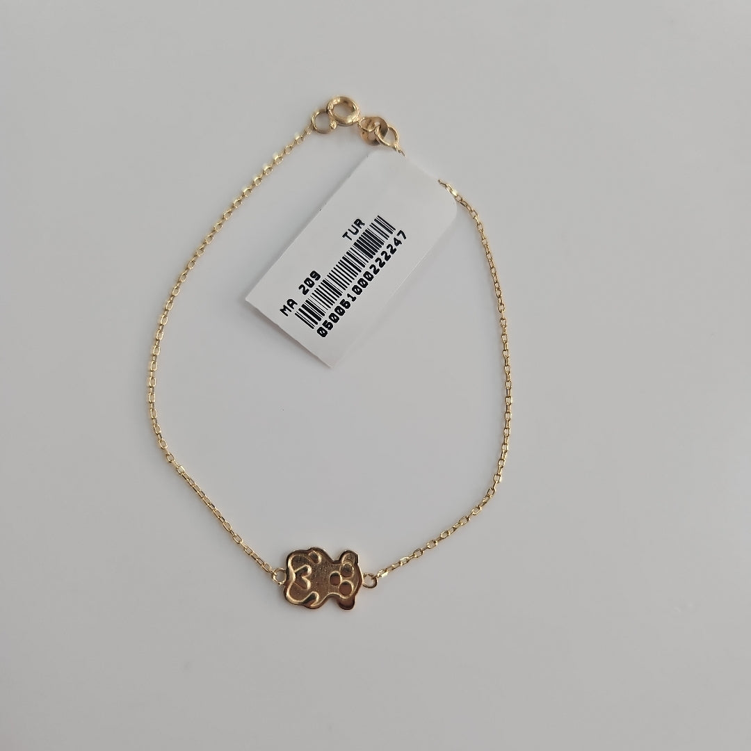 PULSERAS DAMA ORO 14K 1.2 (NUEVO)