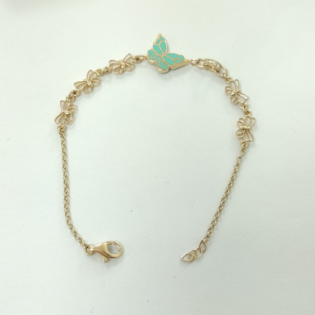 PULSERAS DAMA ORO 14K 4.1 (NUEVO)