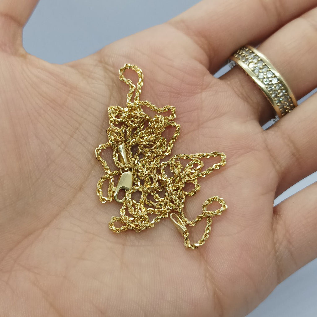 CADENAS TORSAL ORO 14K 3.8 (NUEVO)