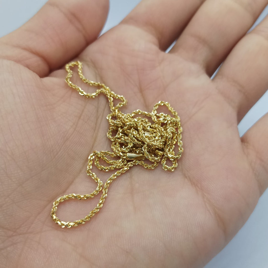 CADENAS TORSAL ORO 14K 3.8 (NUEVO)