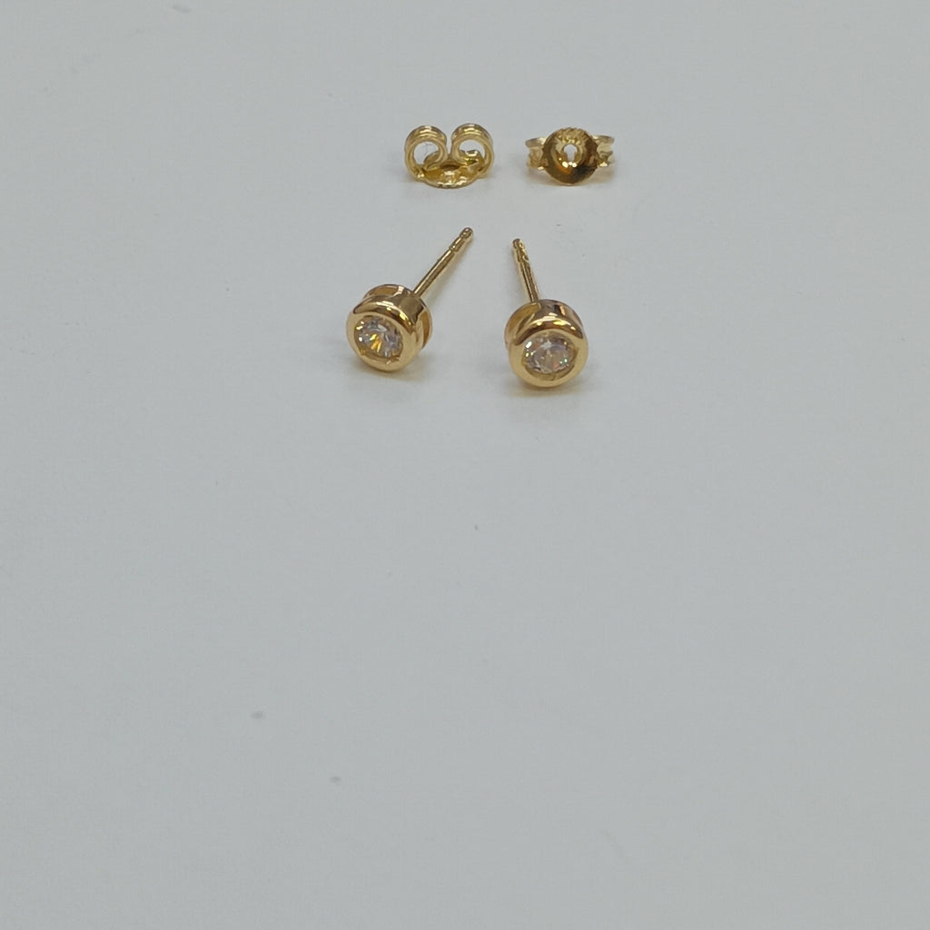 BROQUELES ORO 14K 0.8 (NUEVO)