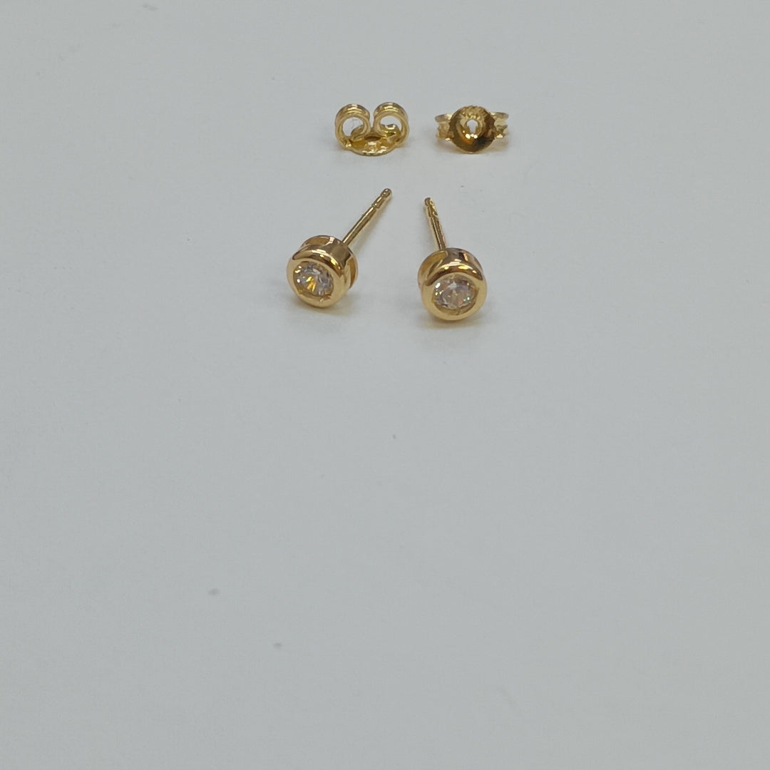 BROQUELES ORO 14K 0.8 (NUEVO)