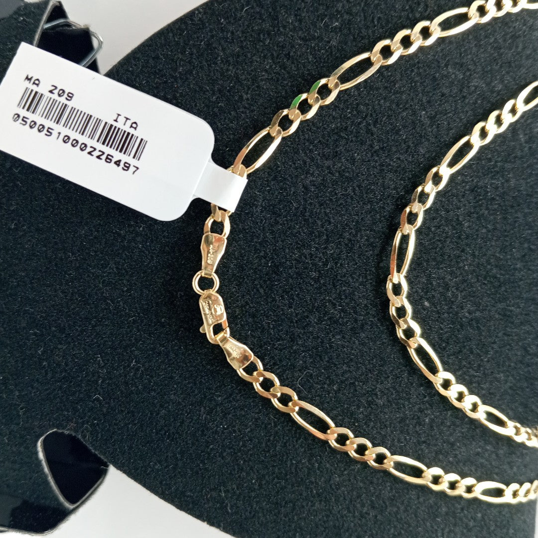 CADENAS CARTIER 3*1 AMARILLA ORO 14K 8.3 (NUEVO)