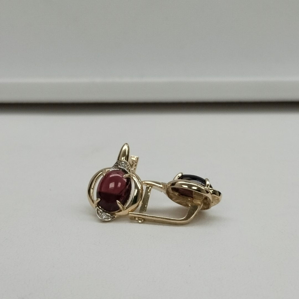 BROQUELES ORO 14K 5 (NUEVO)