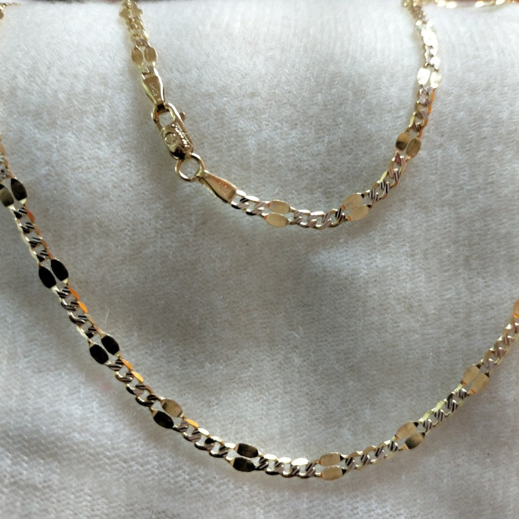 CADENAS ESPECIAL ORO 14K 4.8 (NUEVO)