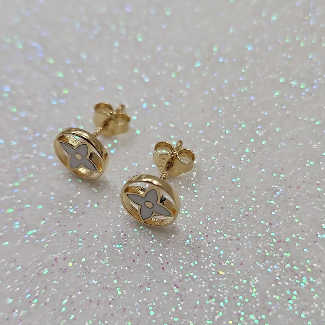 BROQUELES ORO 14K 1.1 (NUEVO)