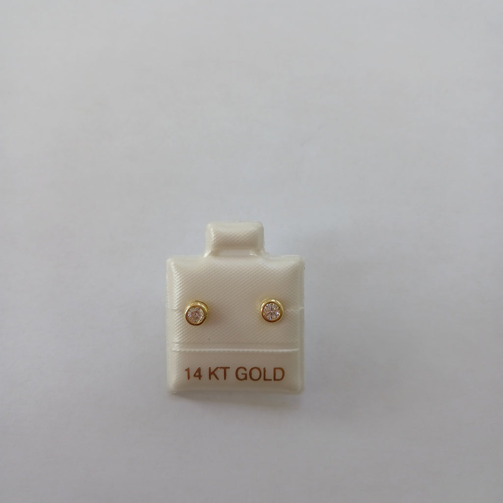 BROQUELES ORO 14K 0.8 (NUEVO)