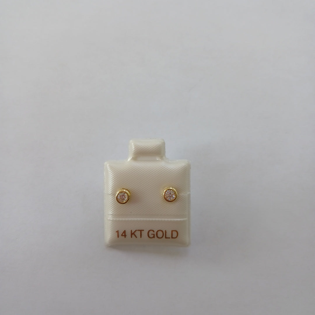 BROQUELES ORO 14K 0.8 (NUEVO)