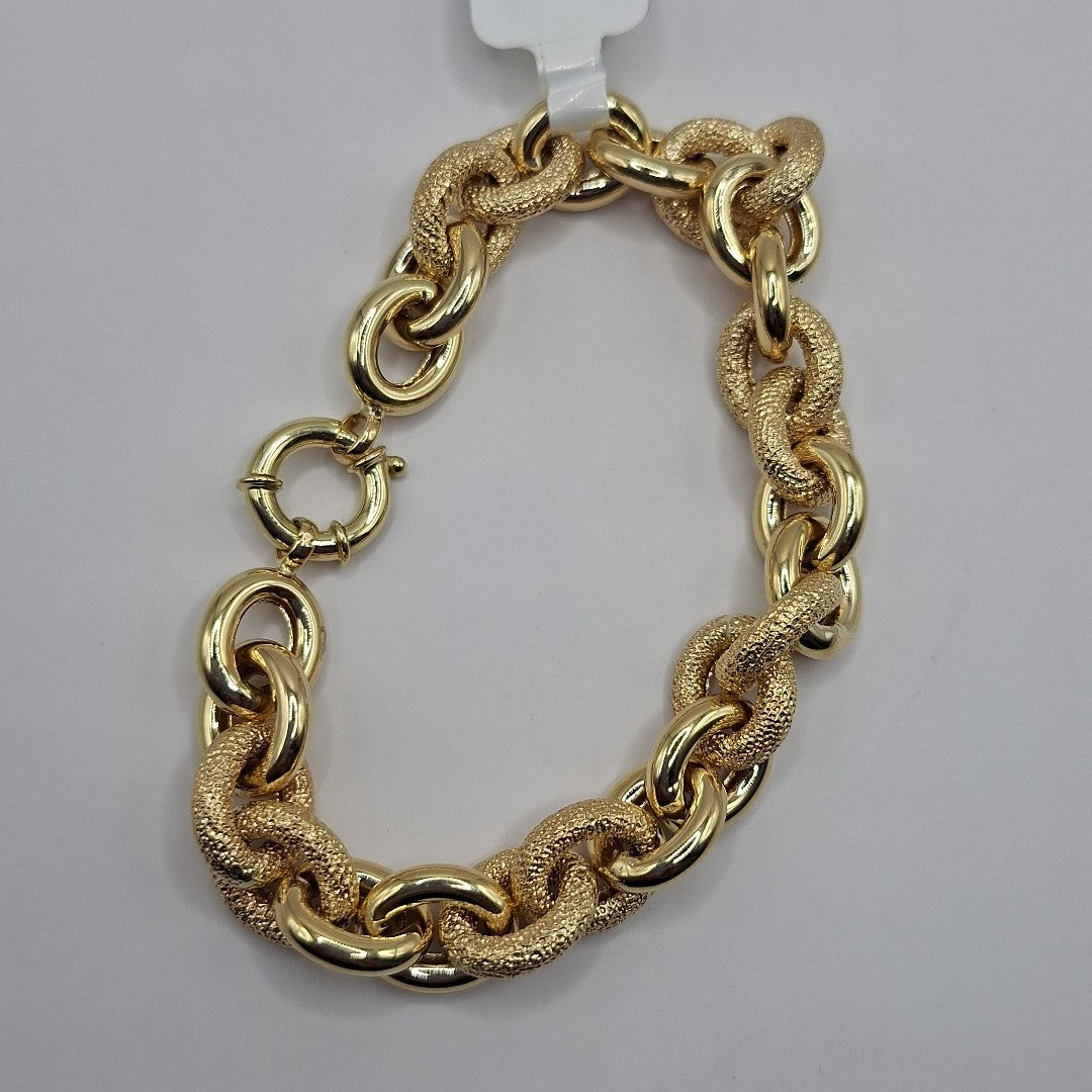 PULSERAS DAMA ORO 10K 16.5 (NUEVO)
