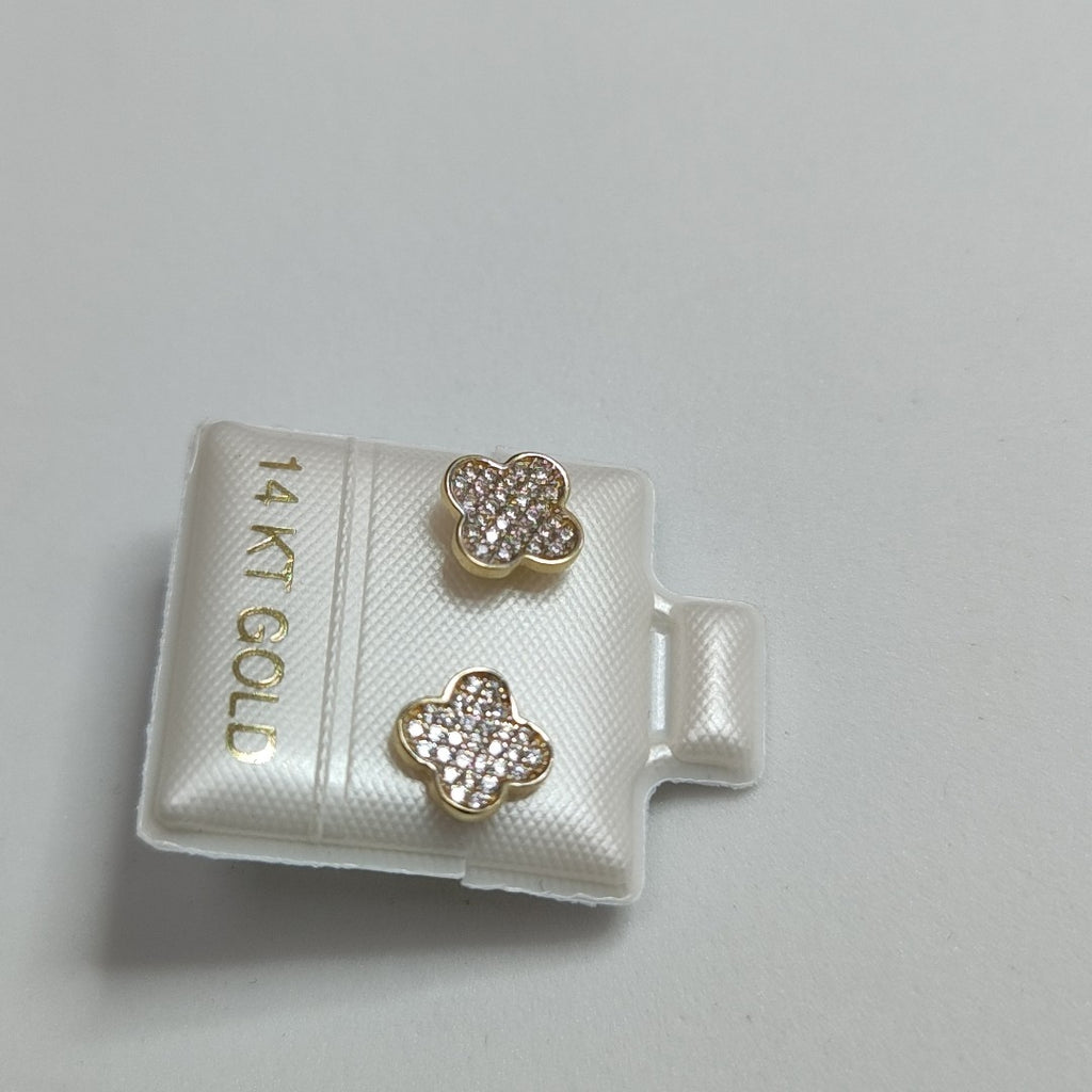 BROQUELES ORO 14K 1.1 (NUEVO)