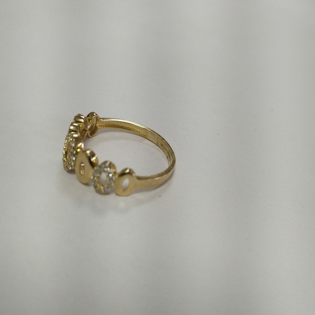 ANILLOS DAMA ORO 14K 2 (NUEVO)