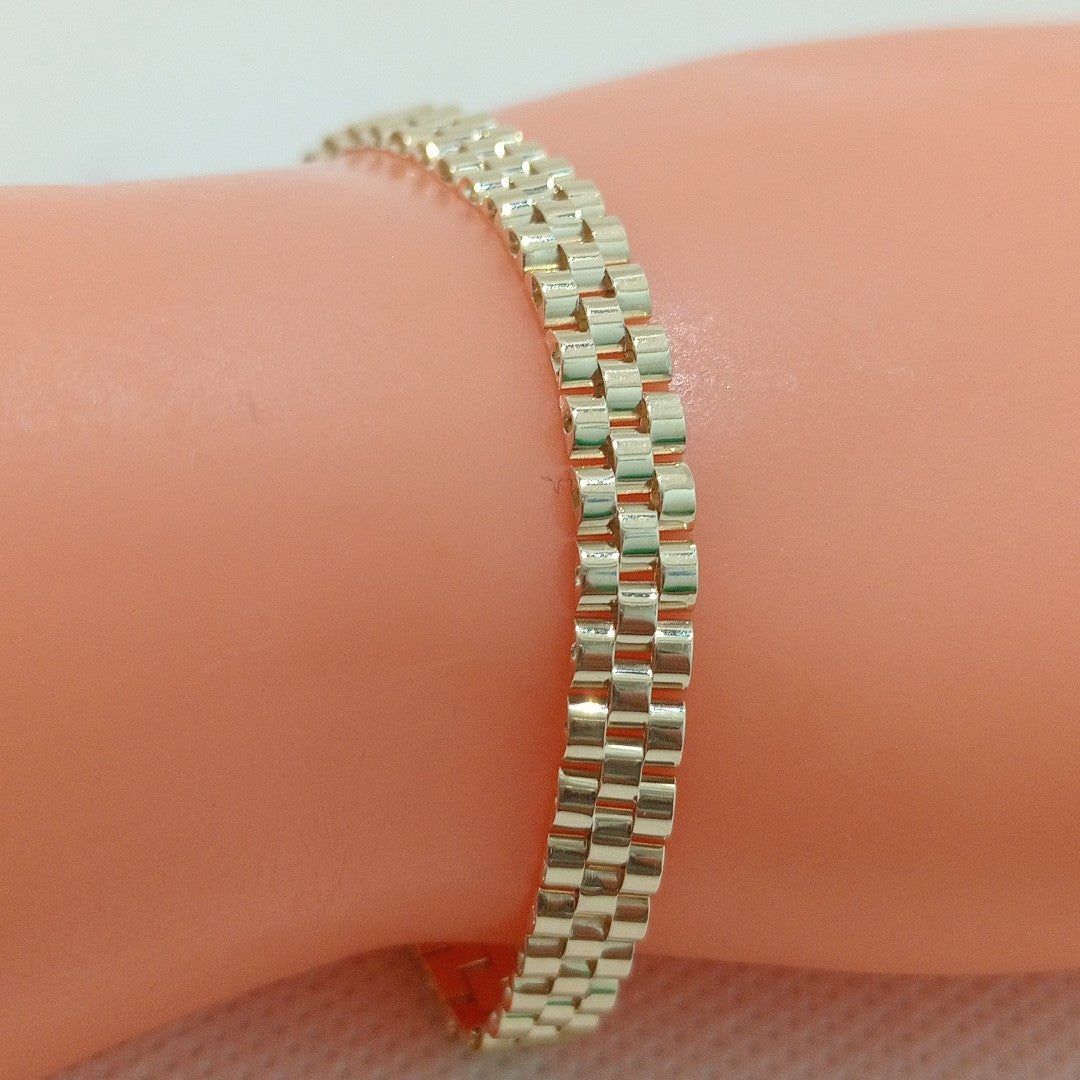 PULSERAS CABALLERO ORO 14K 8.2 (NUEVO)