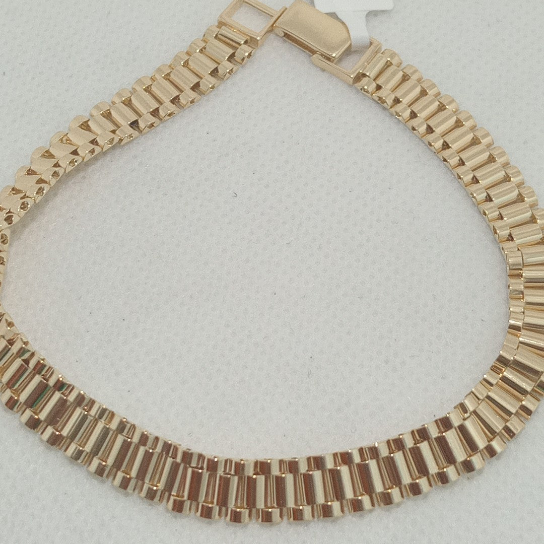 PULSERAS CABALLERO ORO 14K 11.4 (NUEVO)