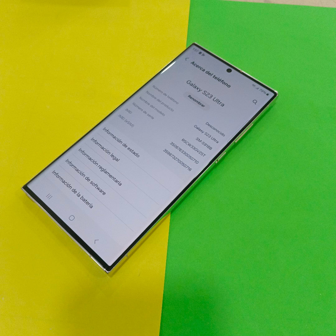 CELULAR SAMSUNG GALAXY S23 ULTRA SM-S918B 1 TB 12 GB RAM (SEMINUEVO)