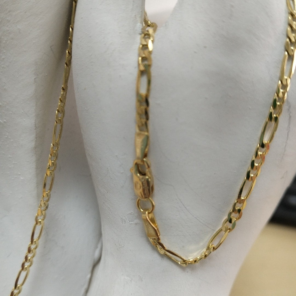 CADENAS CARTIER 3*1 AMARILLA ORO 14K 5 (NUEVO)