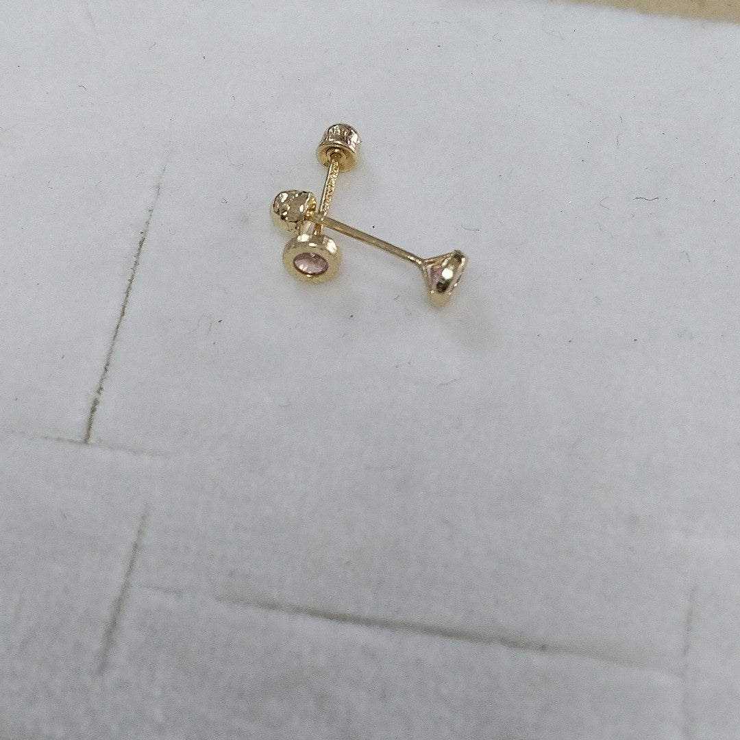 BROQUELES ORO 14K 1 (NUEVO)
