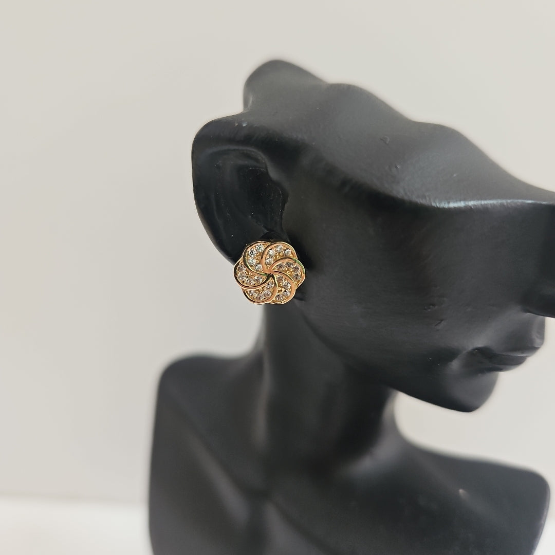 BROQUELES ORO 14K 1.6 (NUEVO)