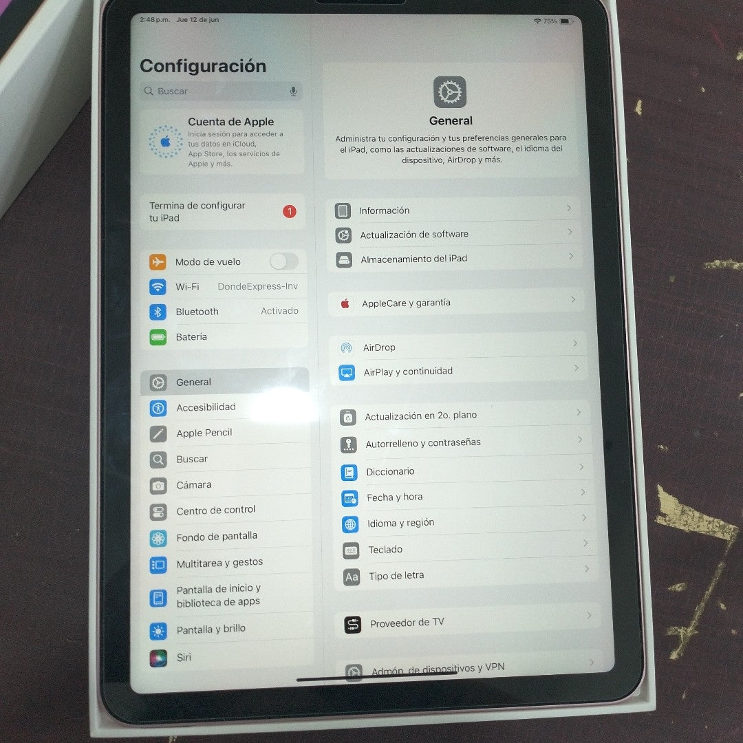 TABLETA APPLE IPAD AIR 4 A2316 256 GB 4 GB RAM (SEMINUEVO)
