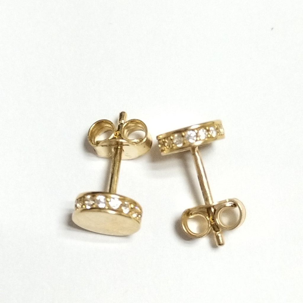 BROQUELES ORO 14K 1.5 (NUEVO)