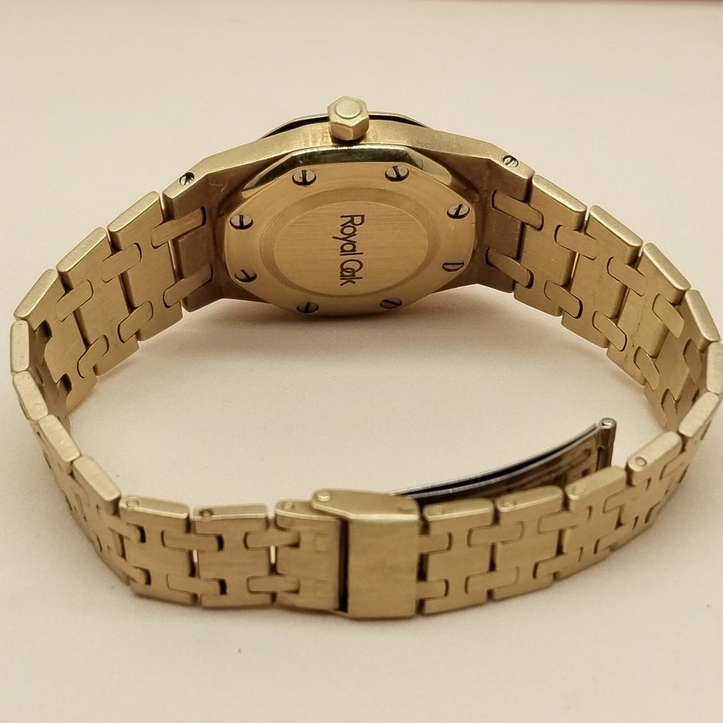 RELOJ CAJA Y PULSO ORO. ORO. 18 K 115.8 GRMS (SEMINUEVO)