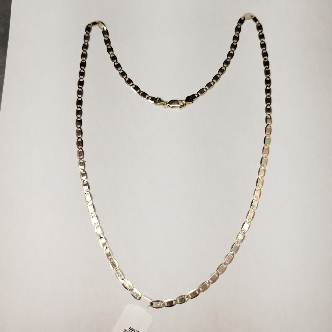 CADENAS VALENTINA/ESPEJO ORO 14K 9.8 (NUEVO)