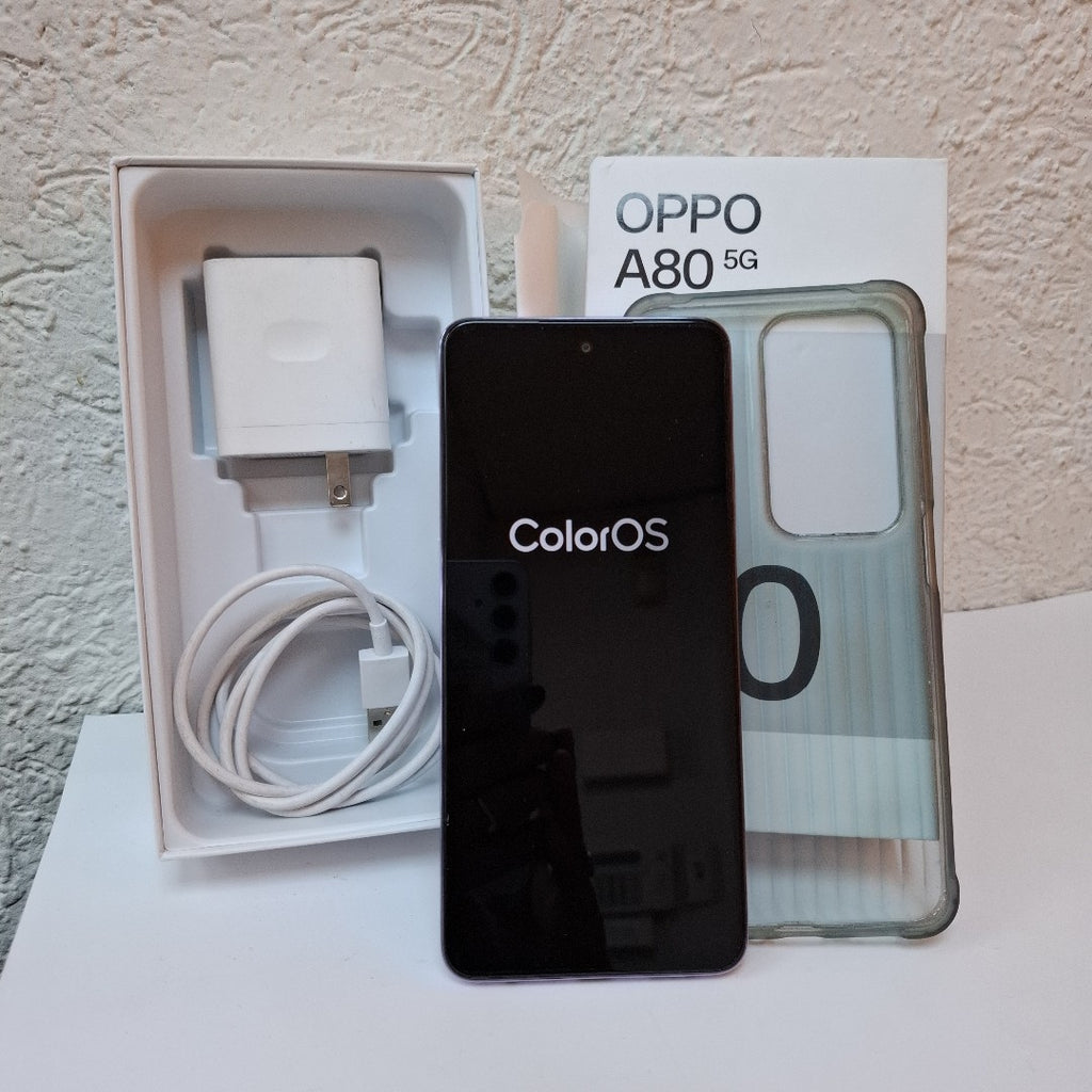 CELULAR OPPO  A80 5G CPH2639 (2024) 256 GB 8 GB RAM (SEMINUEVO)
