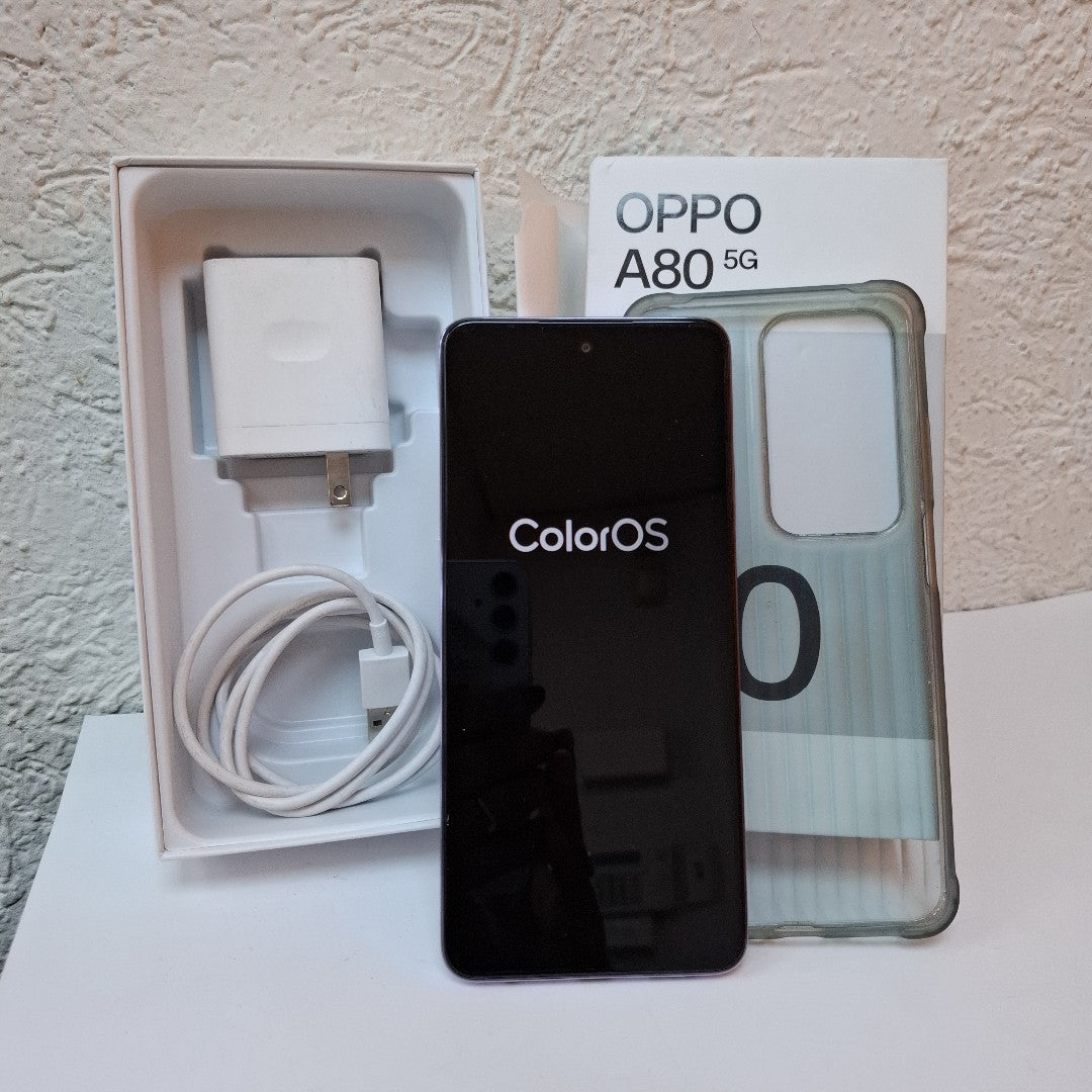 CELULAR OPPO  A80 5G CPH2639 (2024) 256 GB 8 GB RAM (SEMINUEVO)
