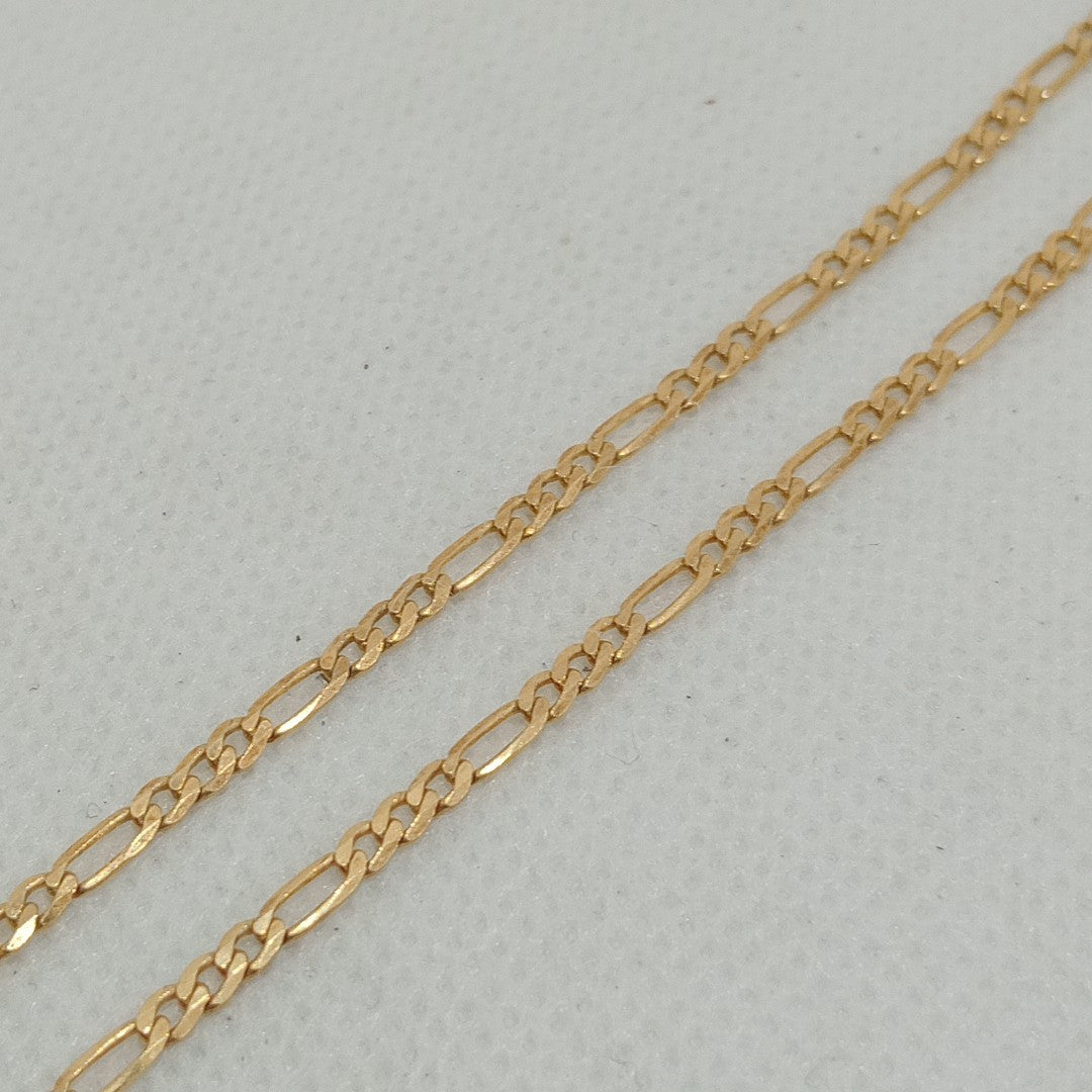 CADENAS CARTIER 3*1 AMARILLA ORO 14K 4.6 (NUEVO)