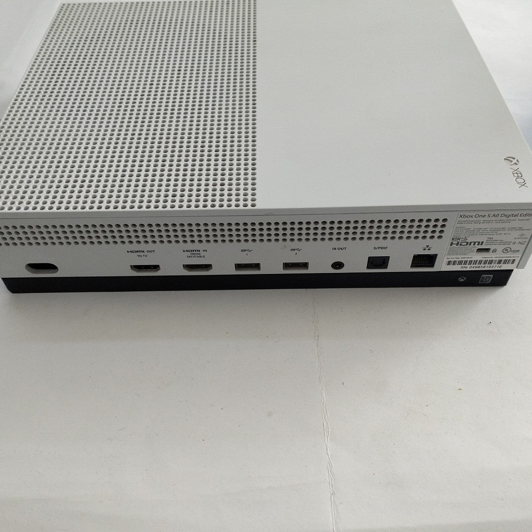 CONSOLA DE VIDEOJUEGO MICROSOFT XBOX ONE S ALL DIGITAL 1 TB (SEMINUEVO)
