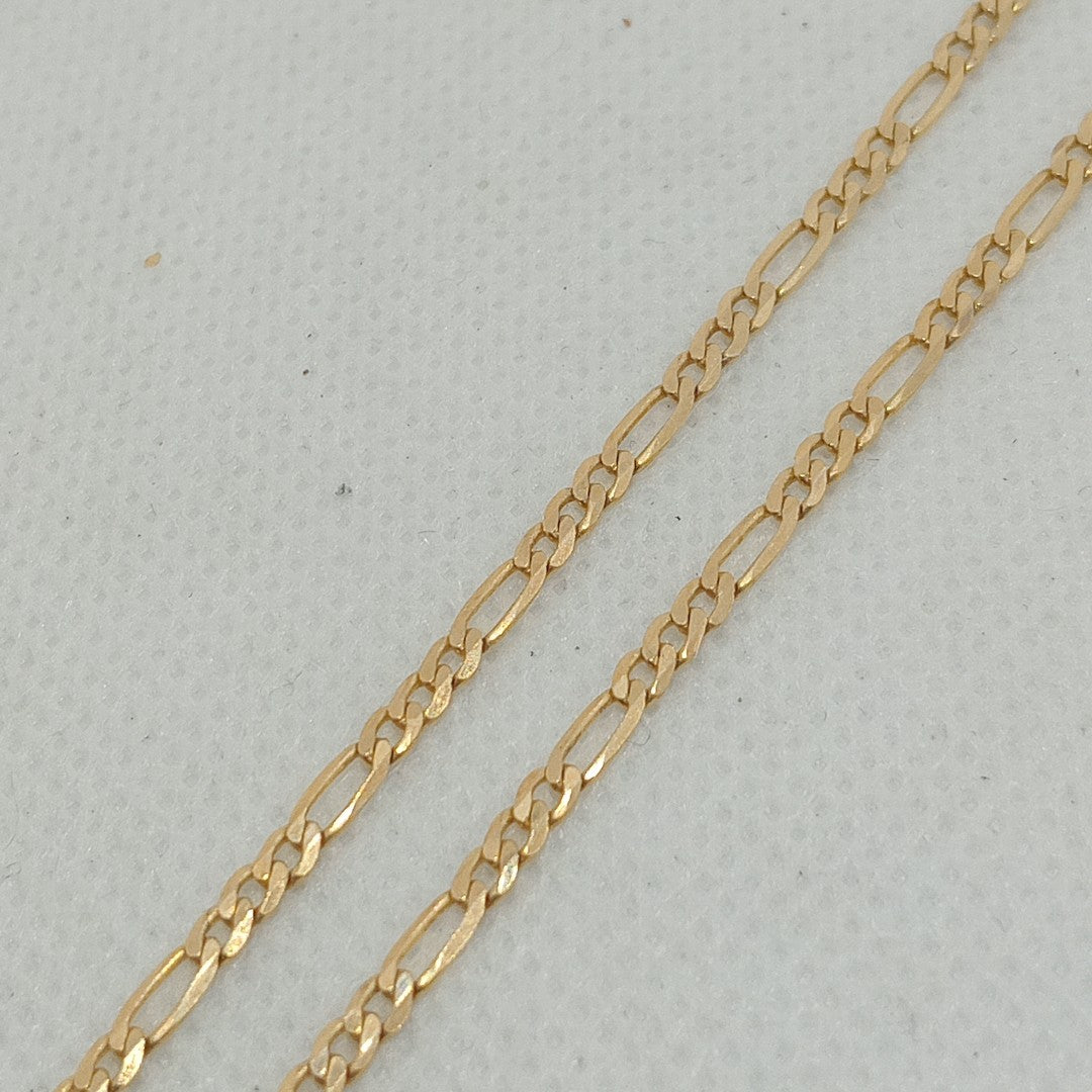 CADENAS CARTIER 3*1 AMARILLA ORO 14K 5.1 (NUEVO)