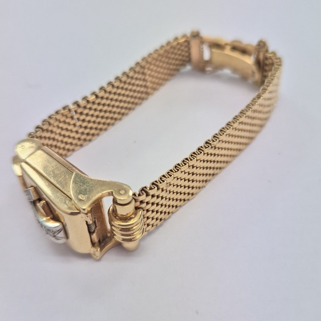 RELOJ CAJA Y PULSO ORO ORO 14 K 49,60 GRMS (SEMINUEVO)