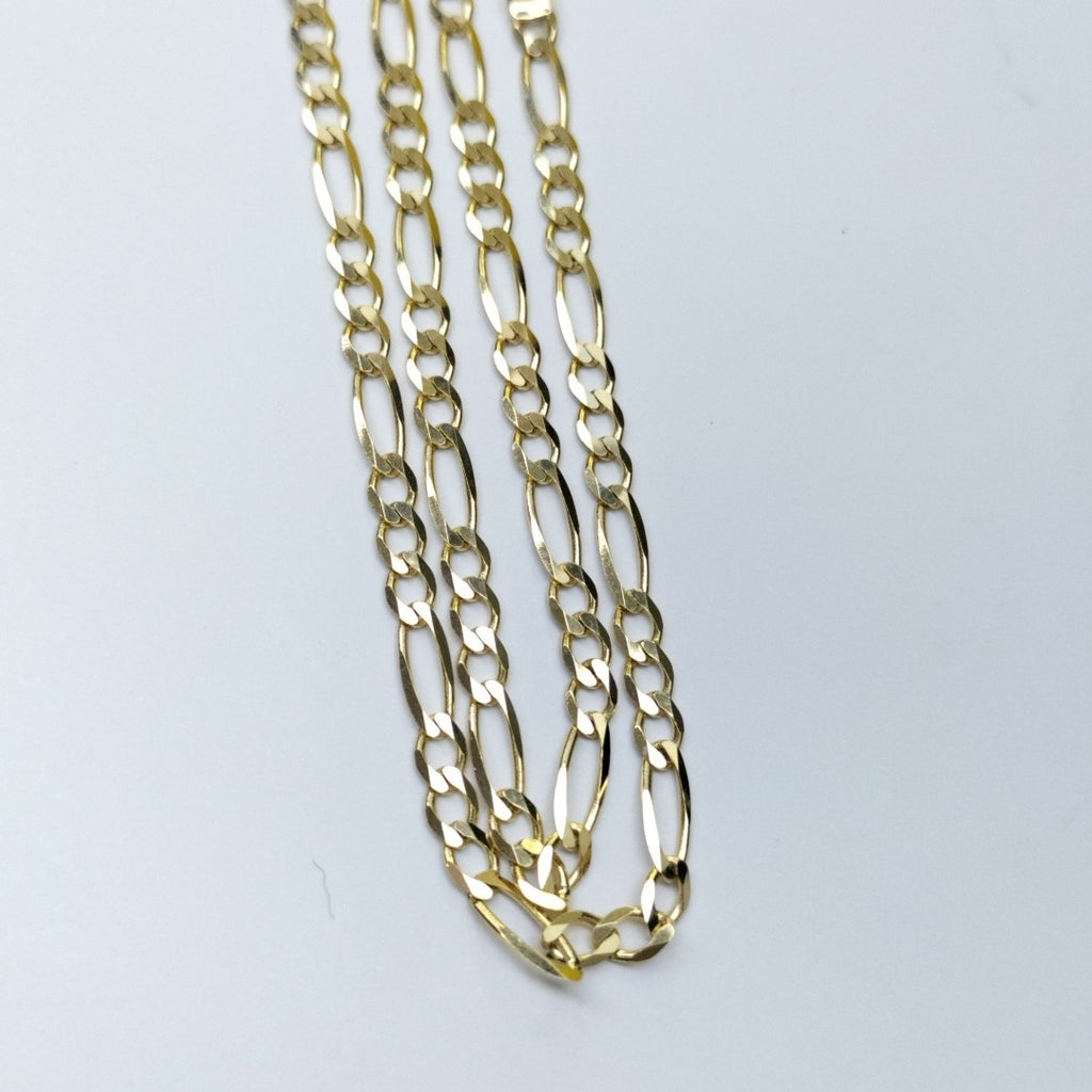 CADENAS CARTIER 3*1 AMARILLA ORO 14K 7.7 (NUEVO)