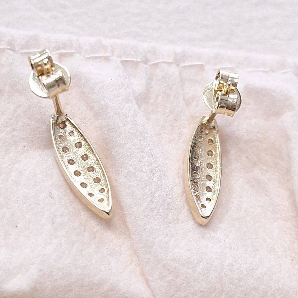 BROQUELES ORO 14K 1.9 (NUEVO)