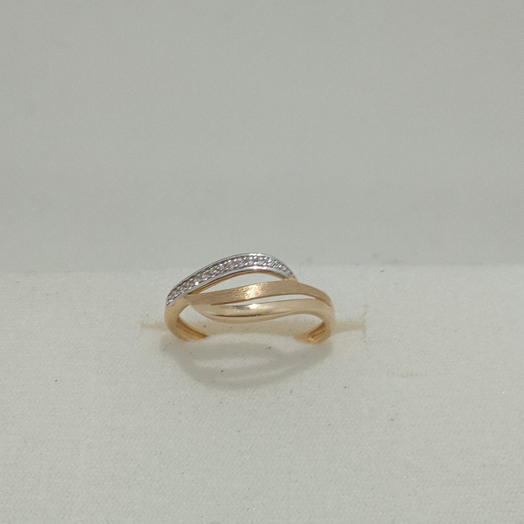 ANILLOS DAMA ORO 14K 2 (NUEVO)