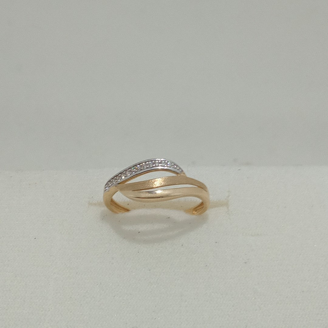 ANILLOS DAMA ORO 14K 2 (NUEVO)