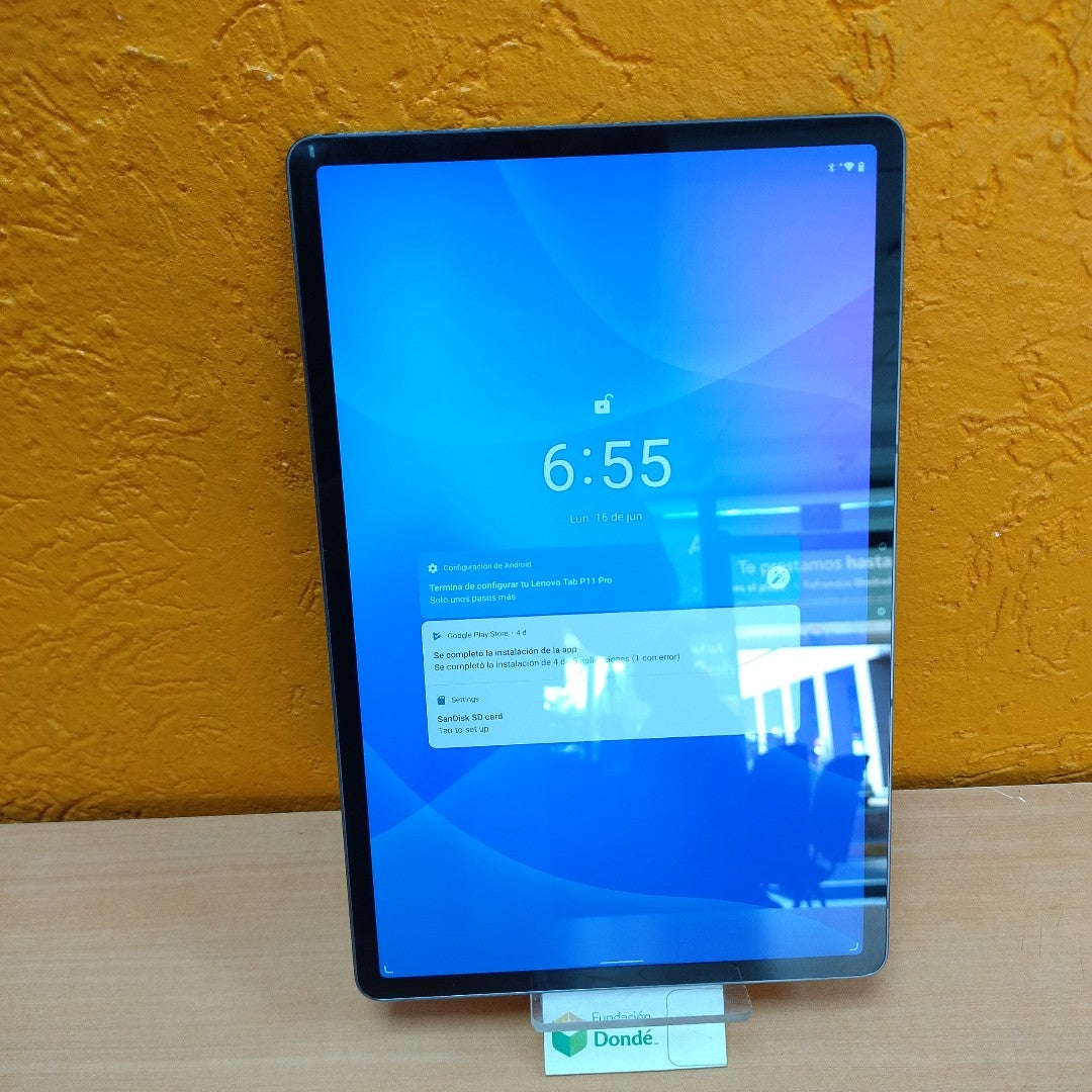 TABLETA LENOVO TAB P11 PRO TB-J706F 128 GB 6 GB RAM (SEMINUEVO)