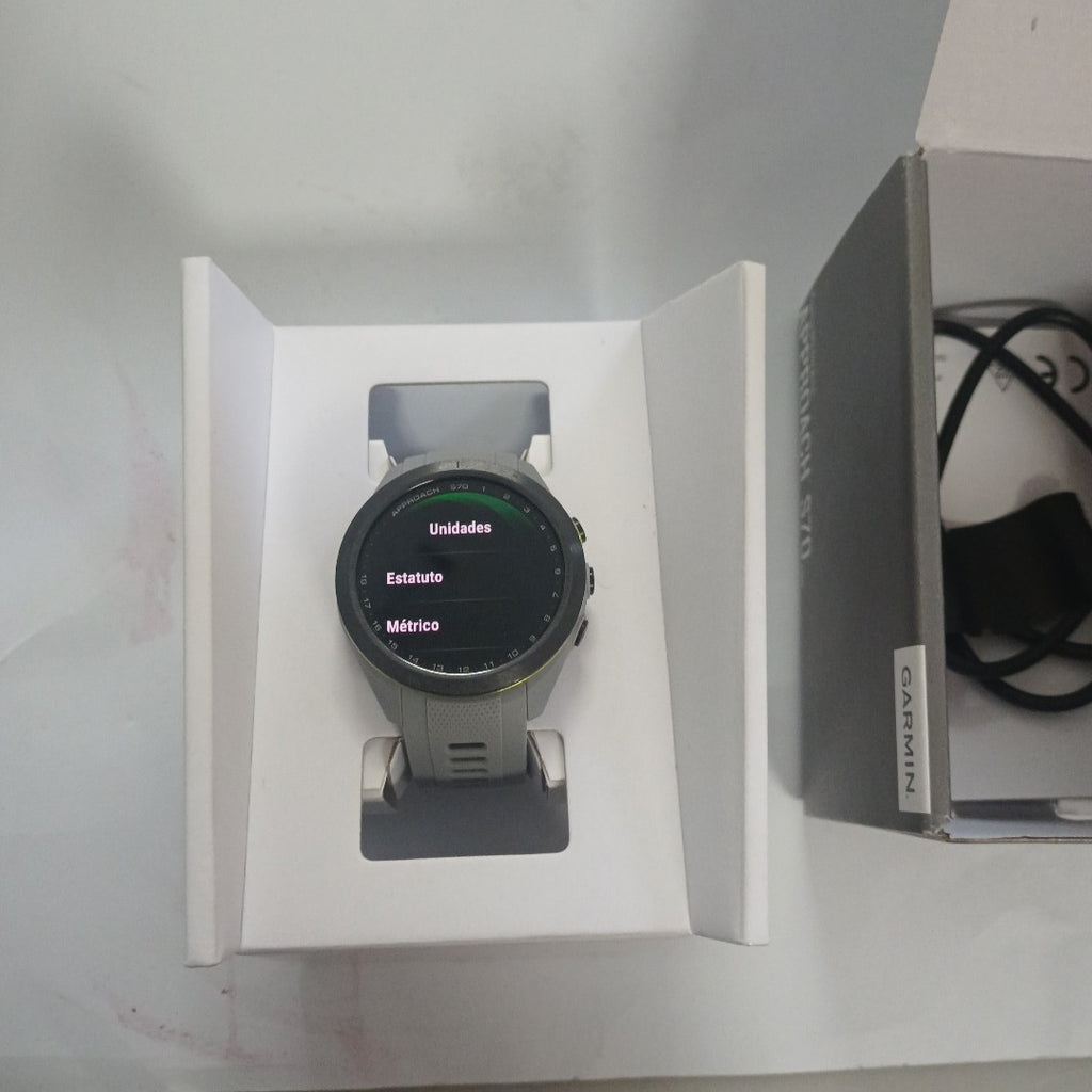 SMARTWATCH GARMIN APPROACH S70 42 MM GPS (SEMINUEVO)