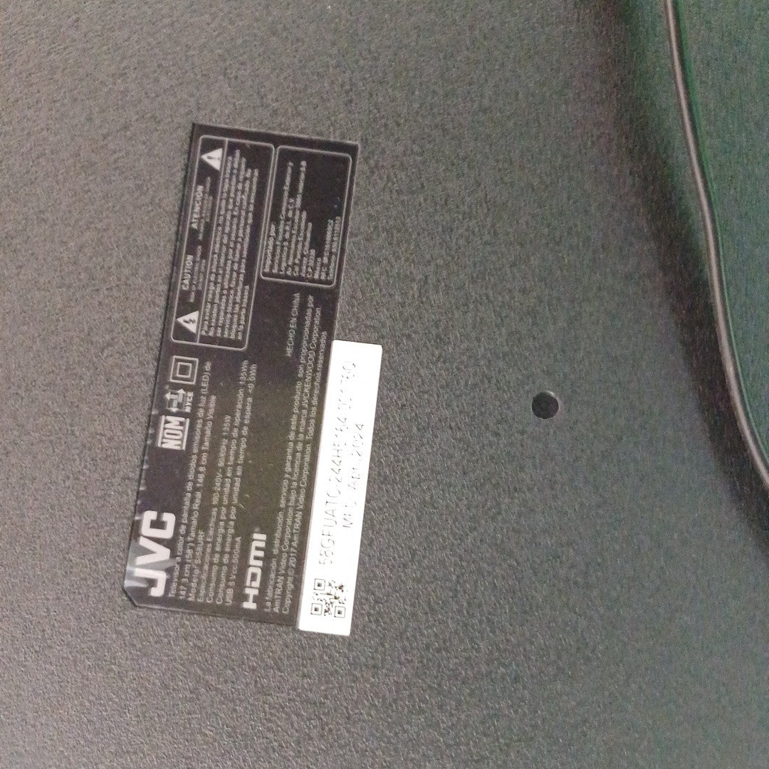 PANTALLA JVC SI58URF (2024) 58" LED 4K (SEMINUEVO)