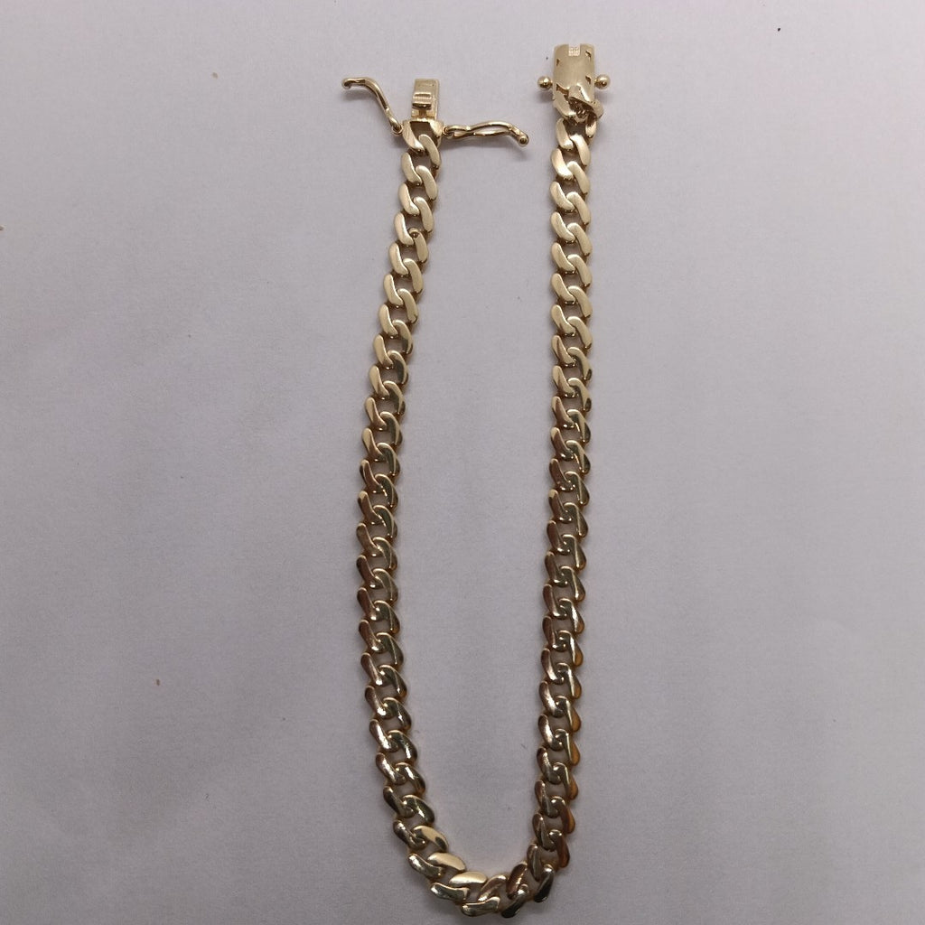 PULSERAS CABALLERO ORO 14K 9.8 (NUEVO)
