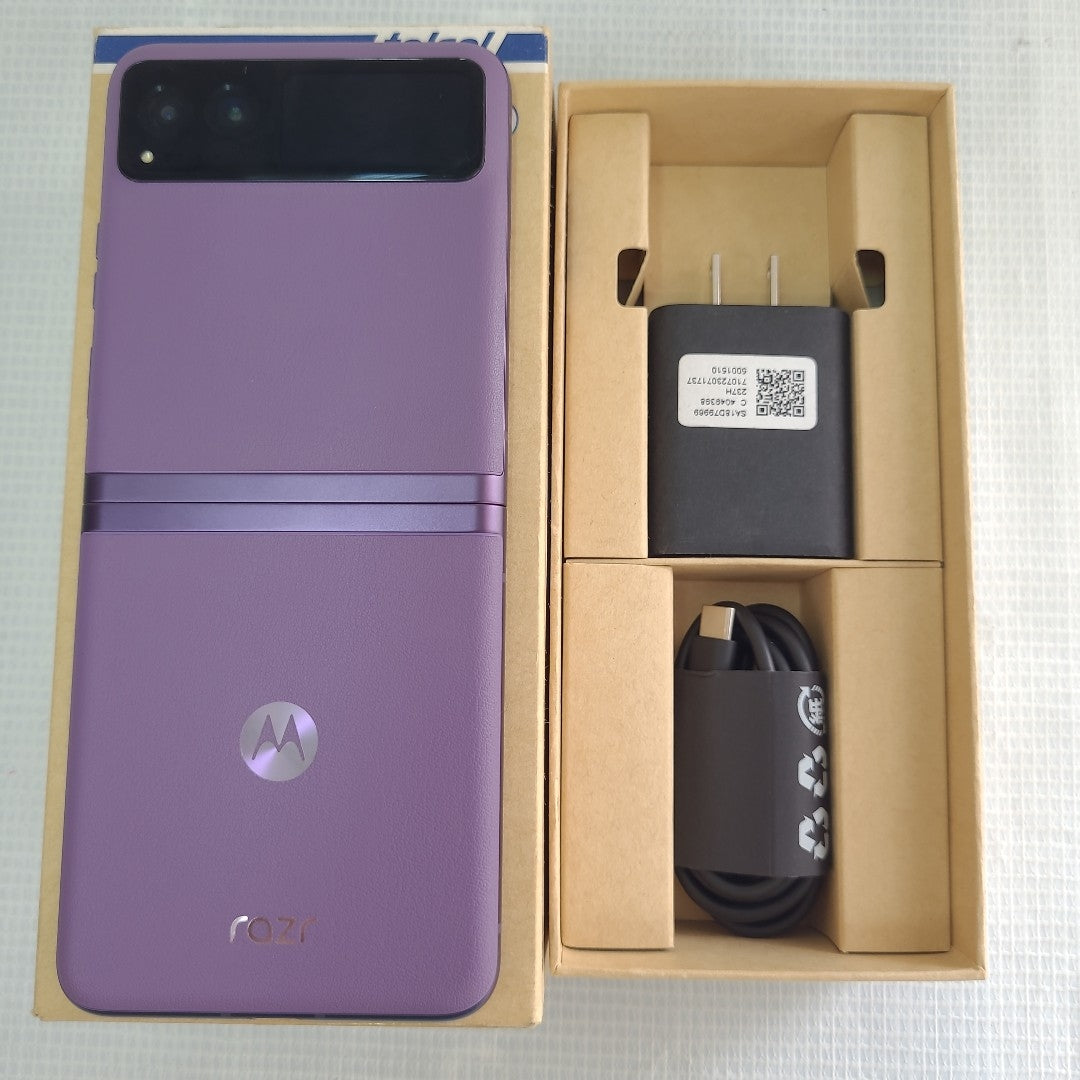 CELULAR MOTOROLA RAZR 40 XT2323-1 (2023) 256 GB 8 GB RAM (SEMINUEVO)
