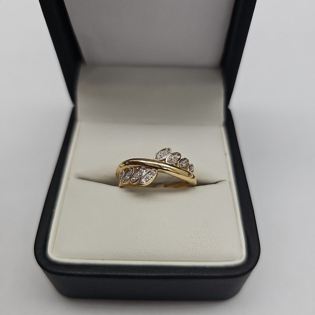 ANILLOS DAMA ORO 14K 2 (NUEVO)