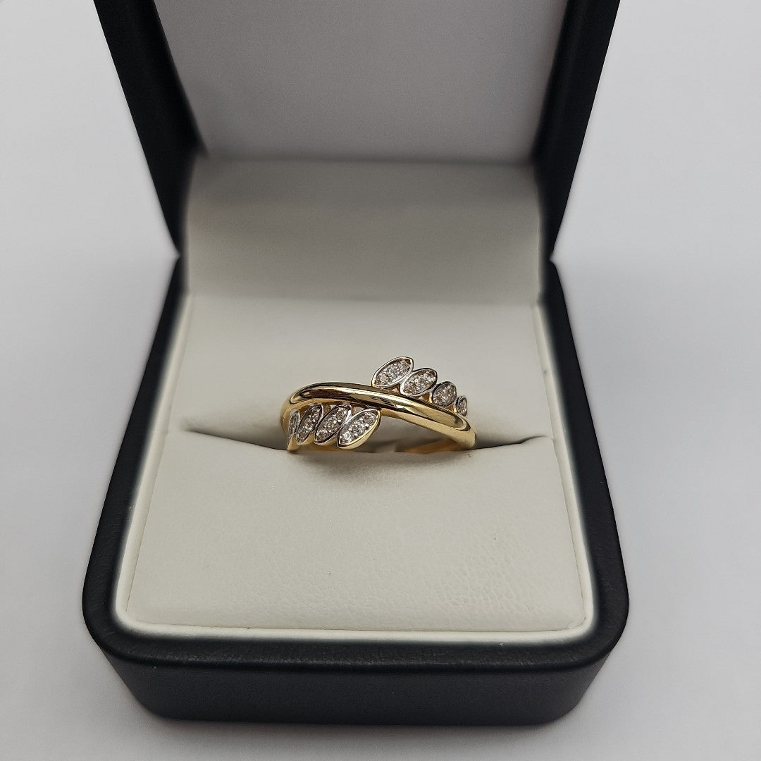 ANILLOS DAMA ORO 14K 2 (NUEVO)